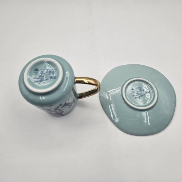 Disney Alice in Wonderland Mary Blair Teacup & Saucer Set Replacement 6.8 oz - Picture 8 of 12